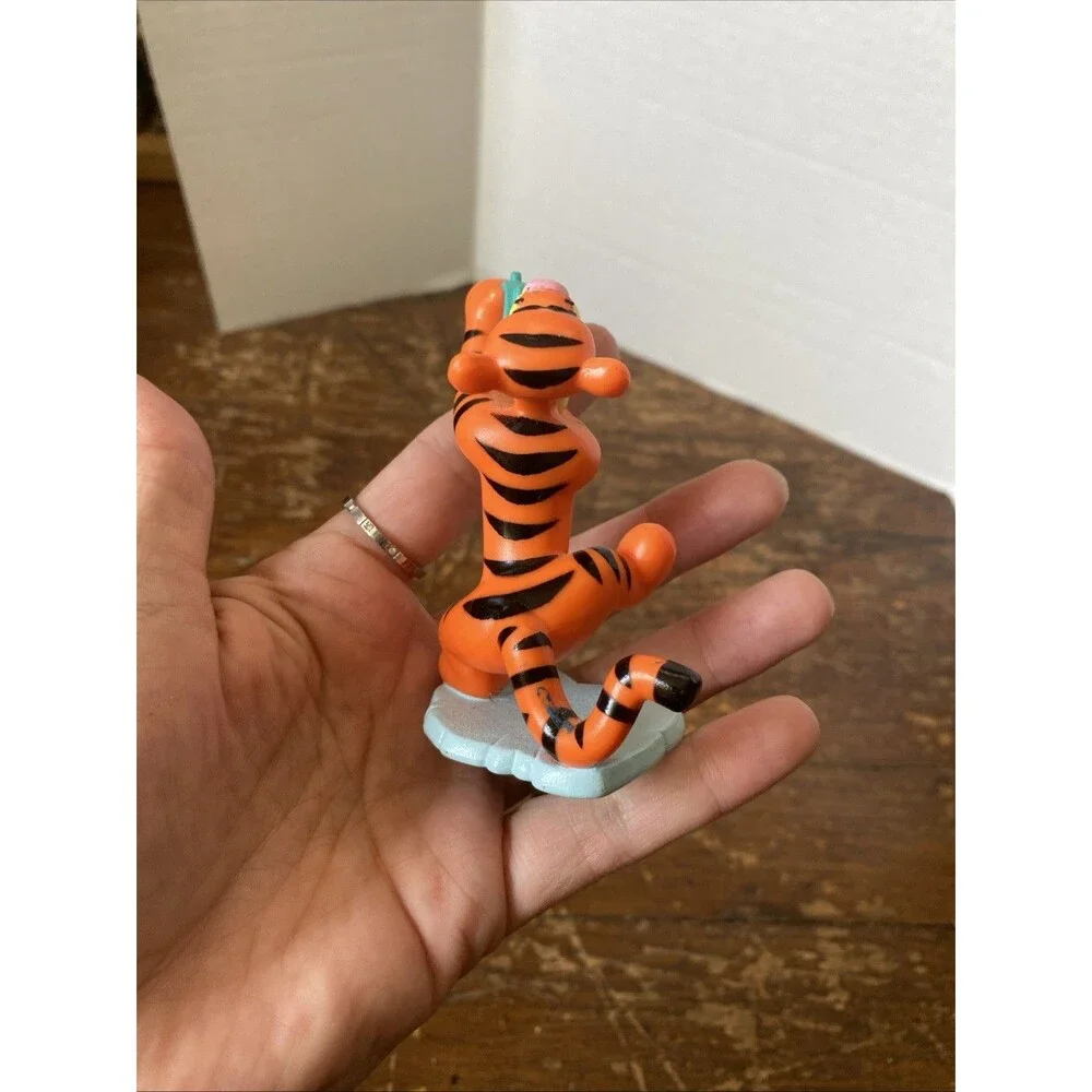 VTG Tigger Disney Winnie The Pooh 3” Figure Cake Topper Set Of 2
